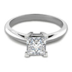 Princess Diamond Solitaire Engagement Ring LR7136