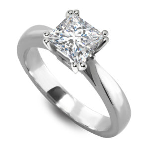 Solitaire Diamond Engagement Ring LR7512-3