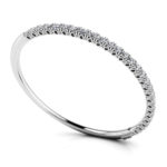 Tulip Edge Diamond bangle Bracelet LBBB39-1