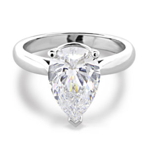 Pear Shape Diamond Engagement Ring LR7835-3