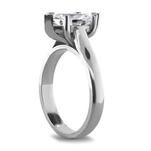 Marquise Shape Diamond Solitaire Engagement Ring, Gold or Platinum LR7930-3