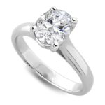 Oval DIamond Engagementy IRNg LR7927-3