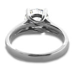 Trellis Design Solitaire Engagement Ring , Gold or Platinum LR5838-2