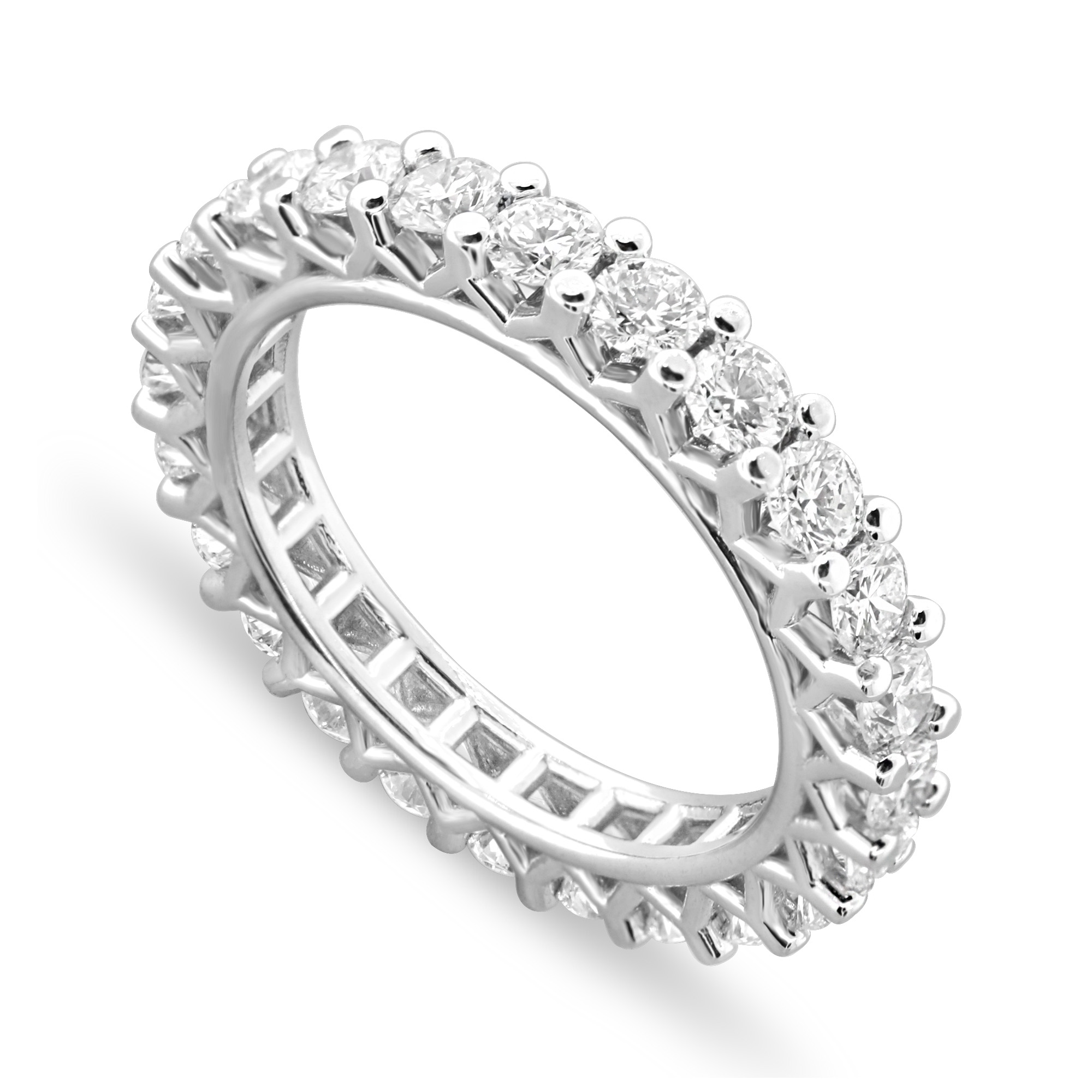 Channel Set Diamond Eternity Ring - Sarkisians Jewelry